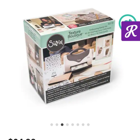 NWOT Sizzix Texture Embossing Machine - Picture 5 of 5